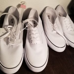 Women's Mossimo white sneakers size 9 and 6
